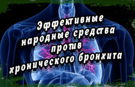 Эффективные народные средства против хронического бронхита. Домашние методы лечения